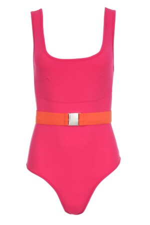 Цял бански pink