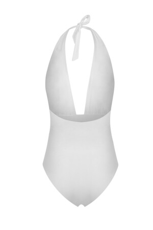 Цял бански white limited